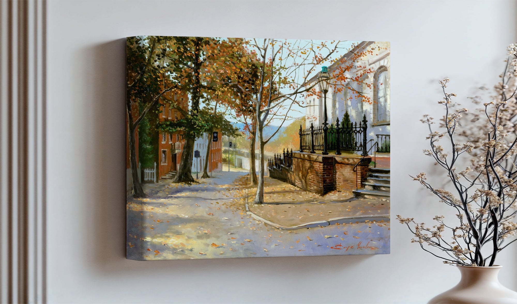 Autumn Leaves on Church Street