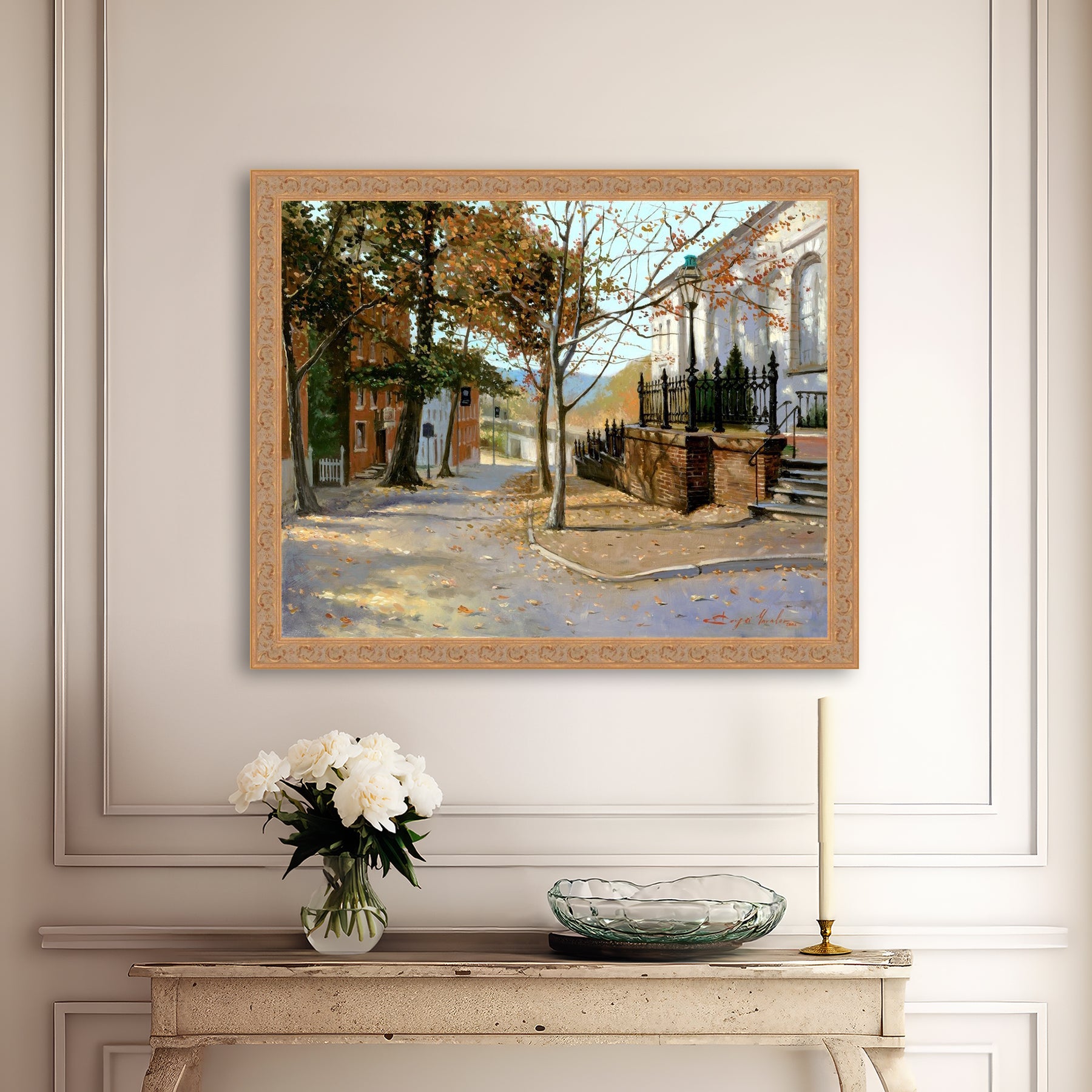 Autumn Leaves on Church Street