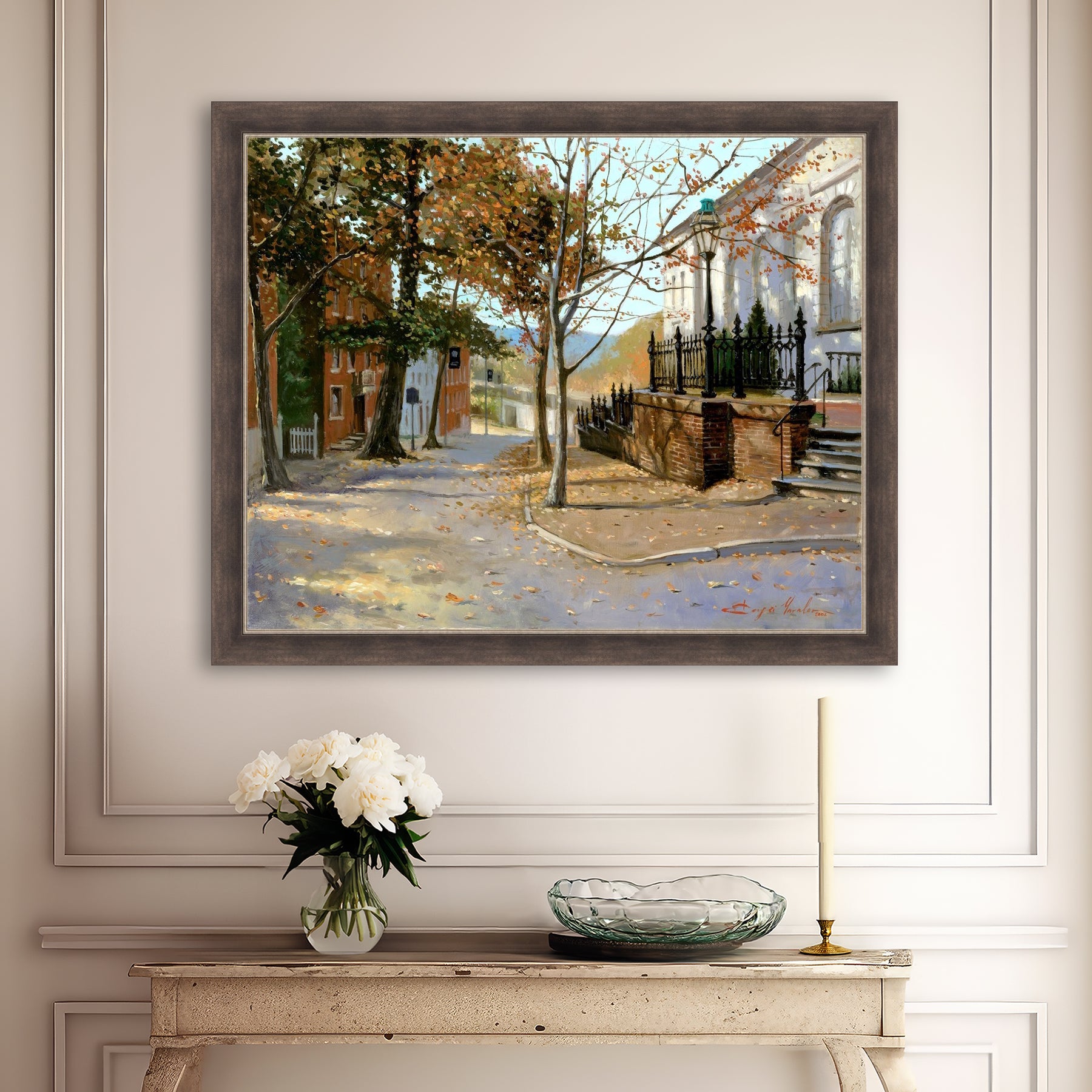 Autumn Leaves on Church Street