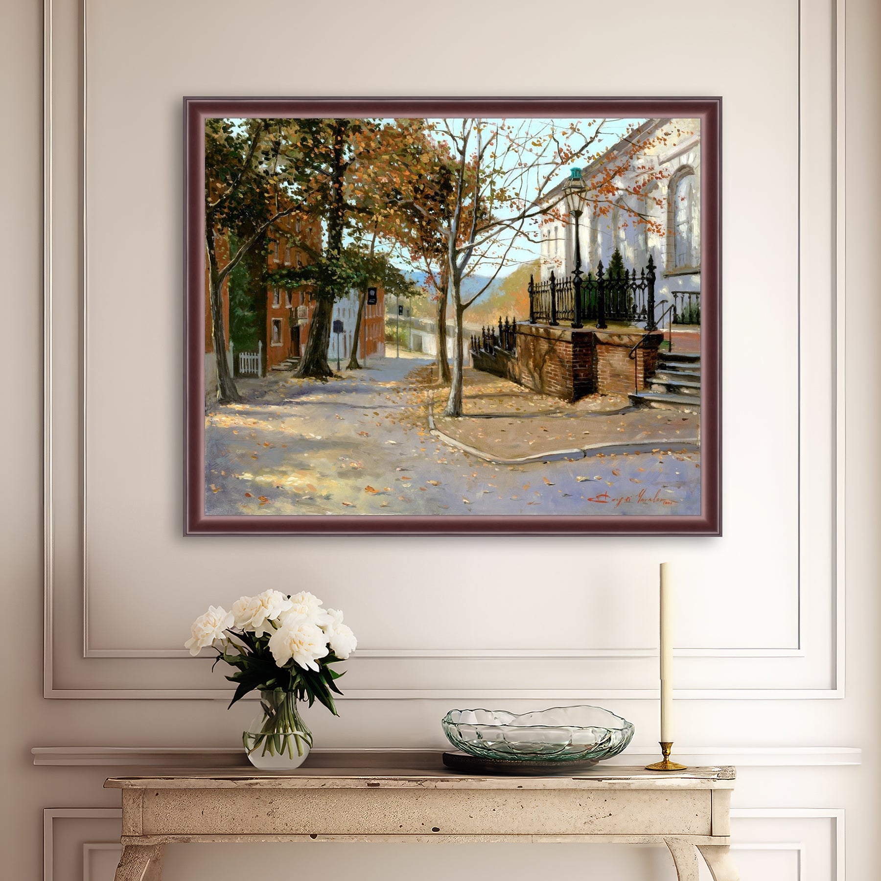 Autumn Leaves on Church Street