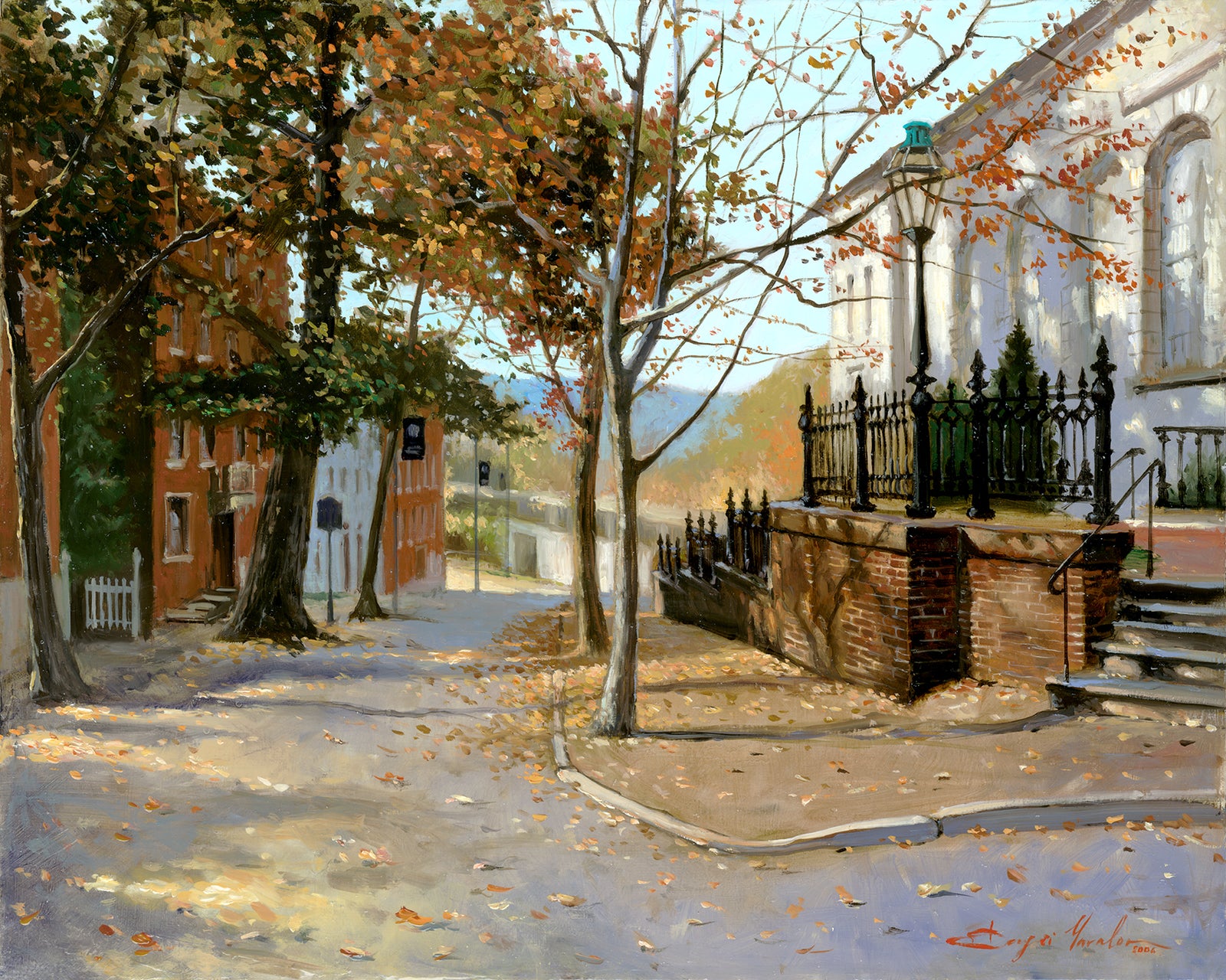 Autumn Leaves on Church Street