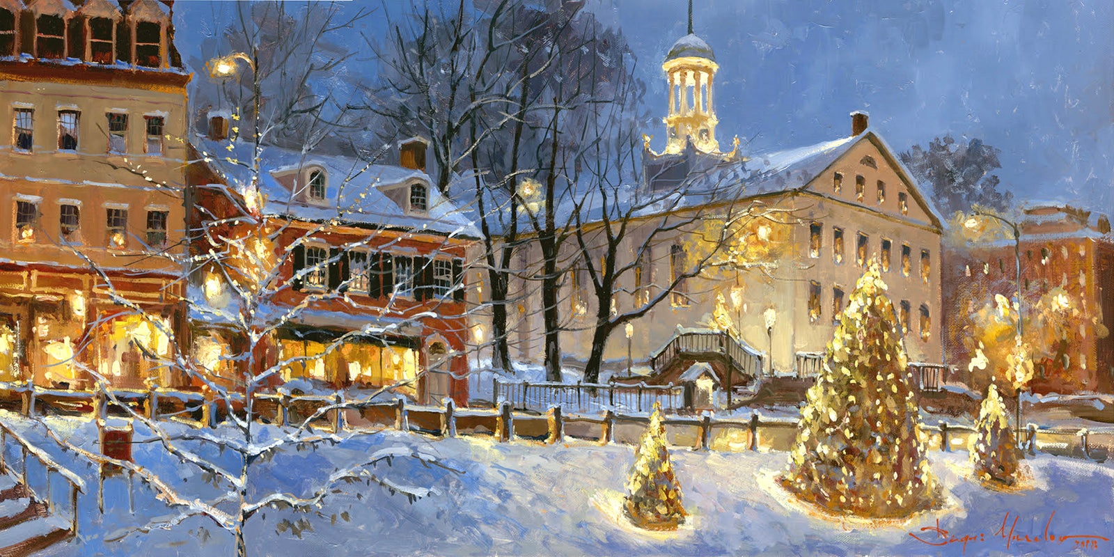 Christmas Tree on Main Street