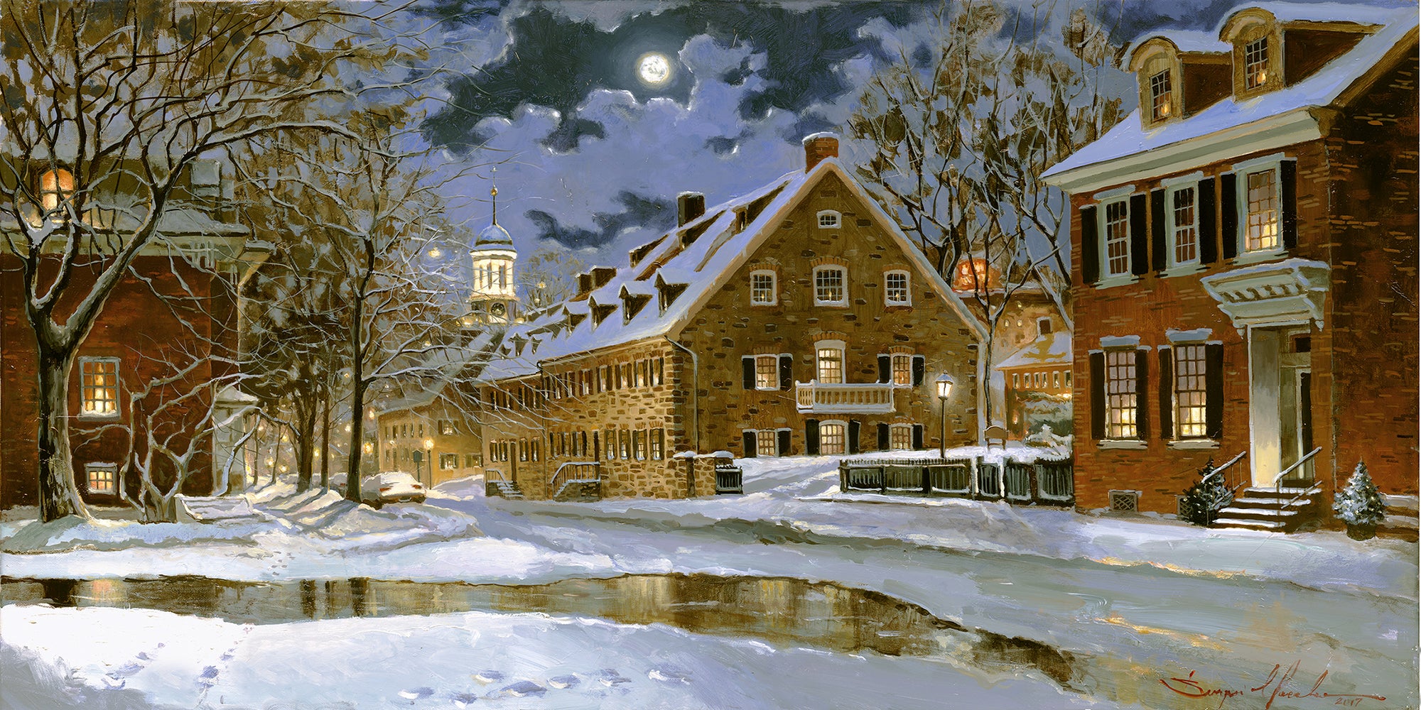 Christmas Night on Church Street