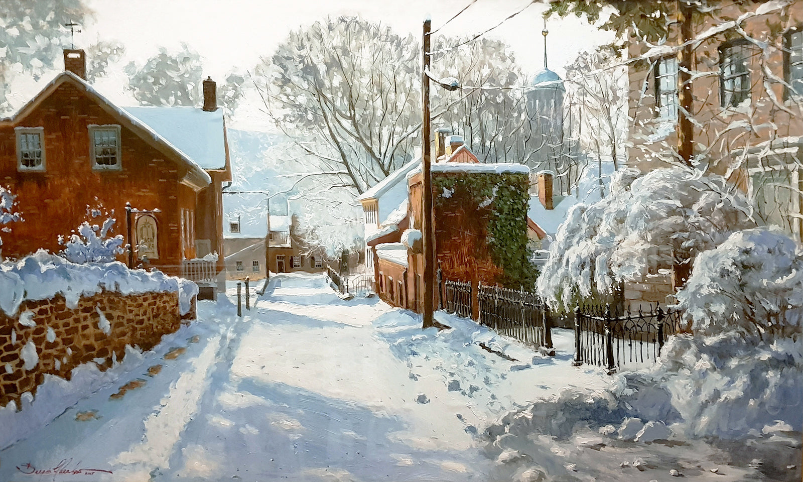 SNOW ON HECKEWELDER