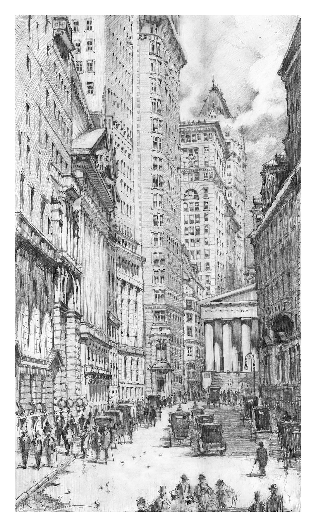 Stock Exchange, Black and White