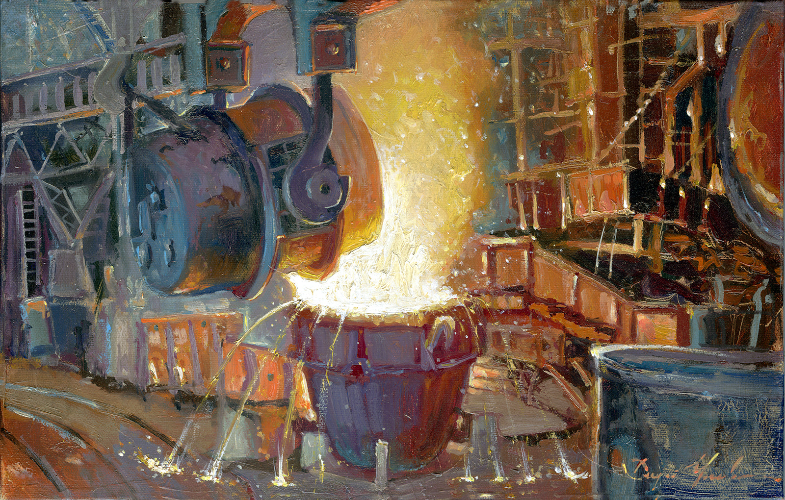 Molten Iron, Bethlehem Steel