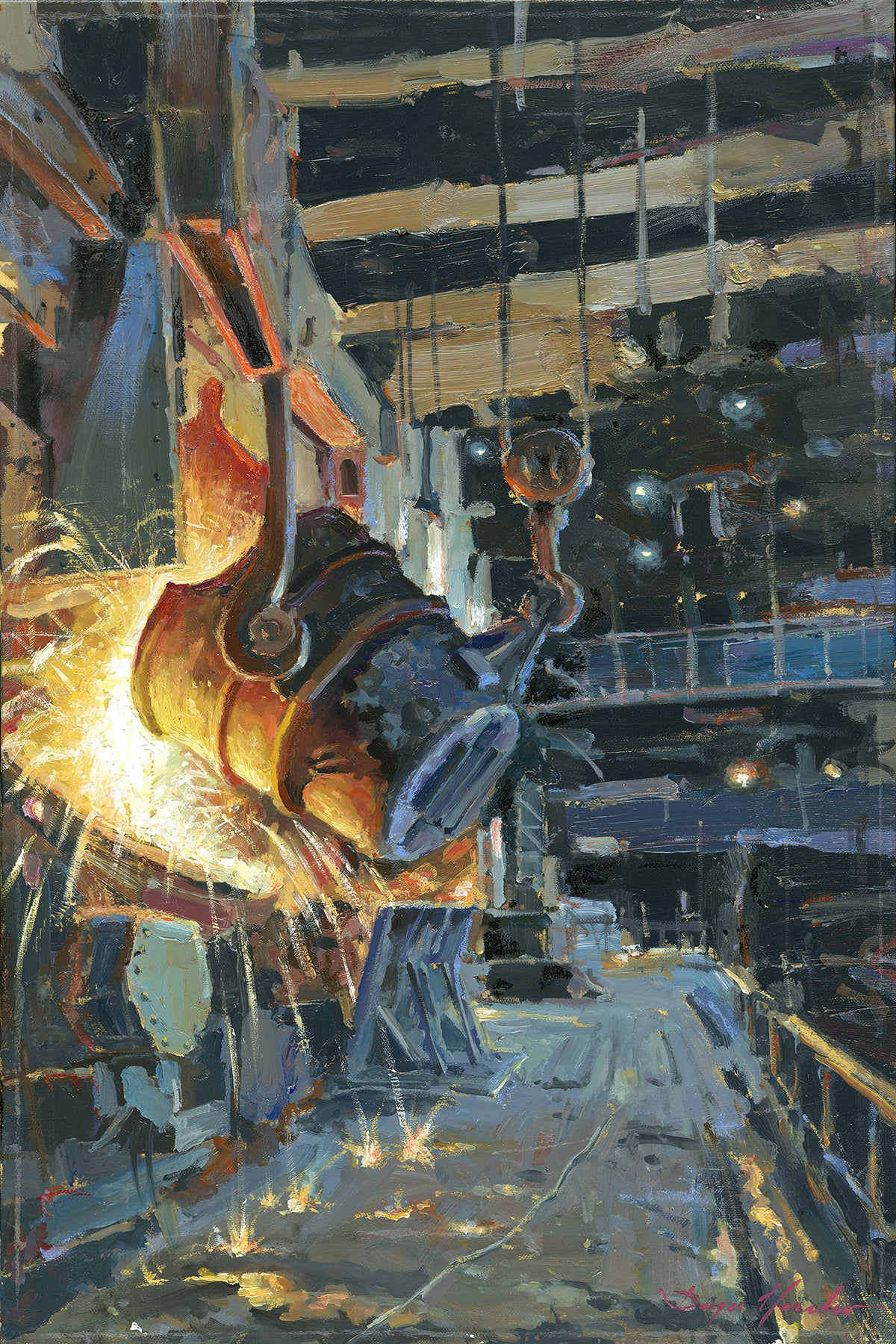 Molten Iron Bethlehem Steel