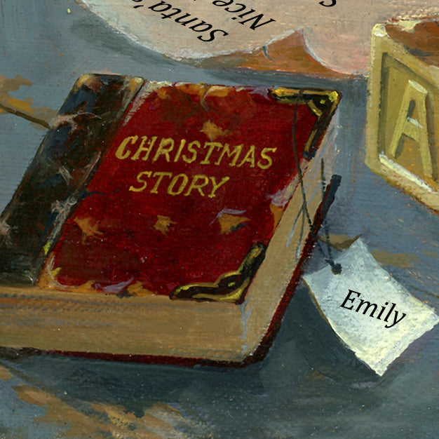 Santa Checking his List