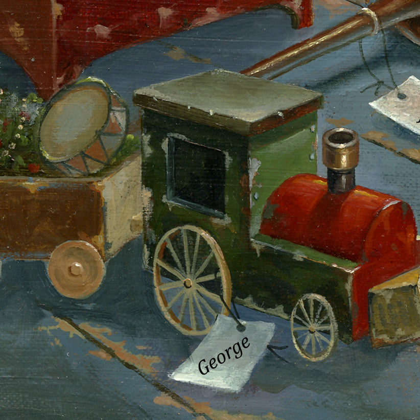 Santa Checking his List