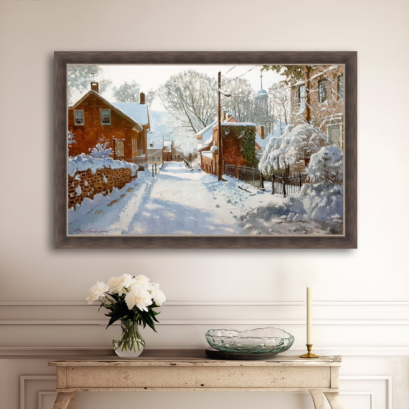 SNOW ON HECKEWELDER