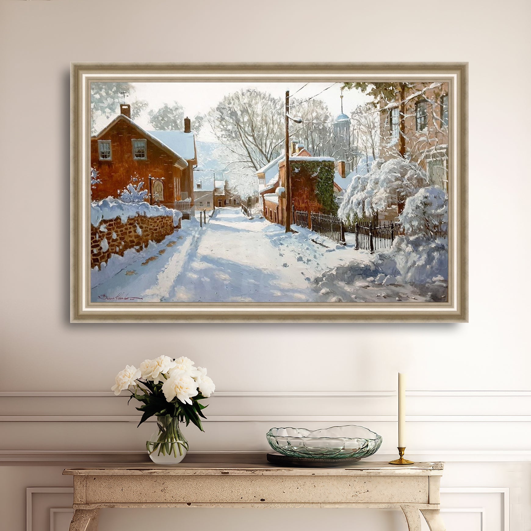 SNOW ON HECKEWELDER