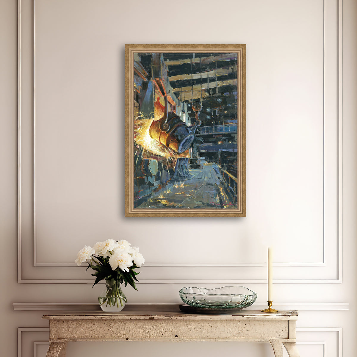 Molten Iron Bethlehem Steel