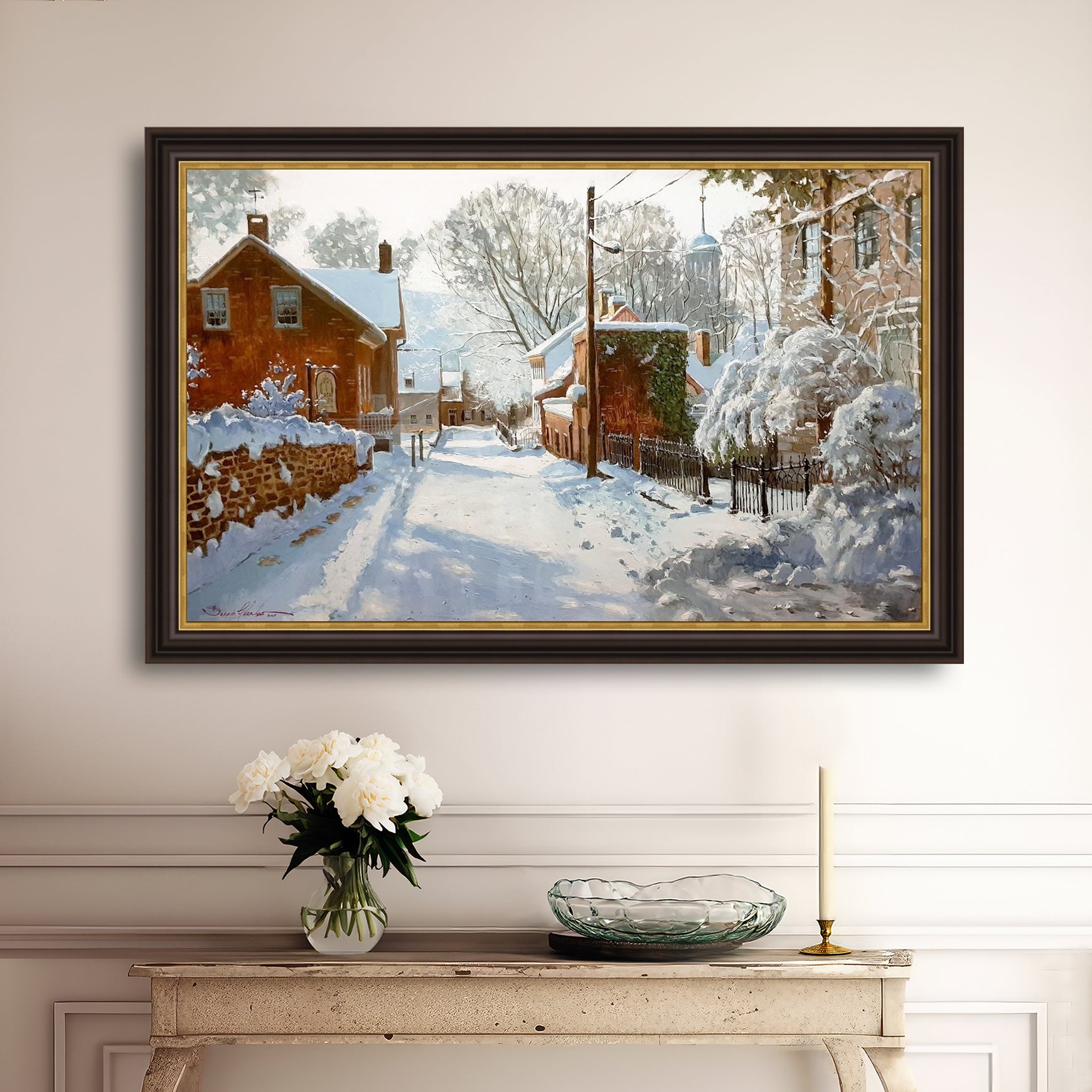 SNOW ON HECKEWELDER