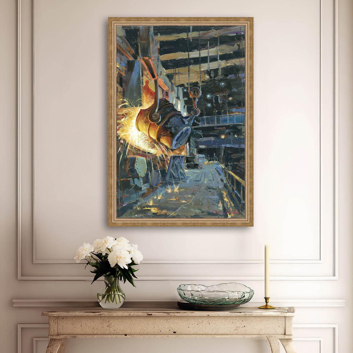 Molten Iron Bethlehem Steel