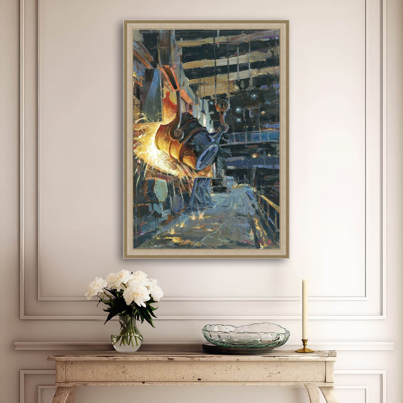 Molten Iron Bethlehem Steel