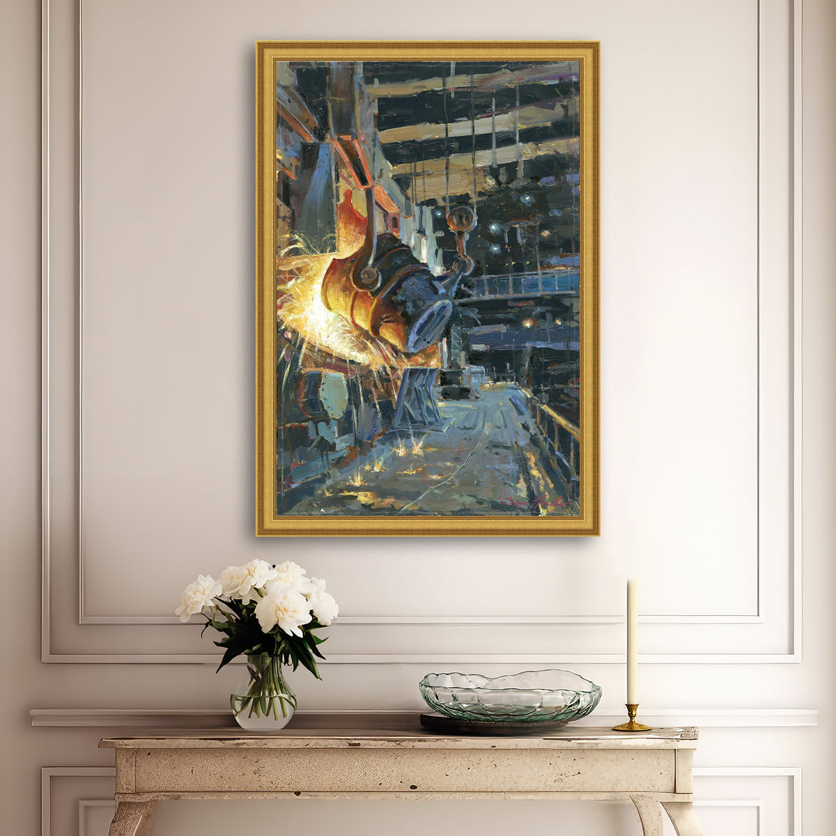 Molten Iron Bethlehem Steel