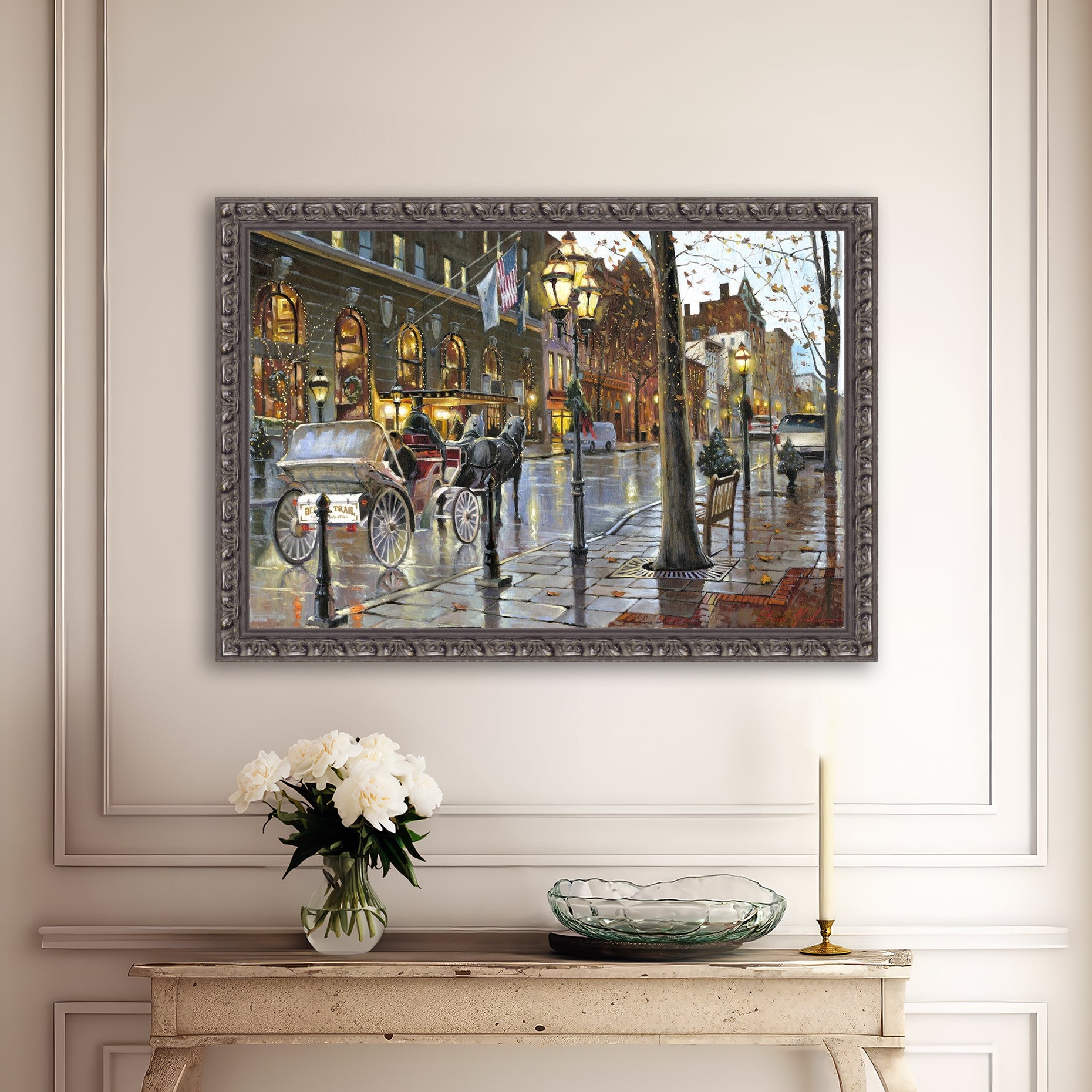 Christmas Carriage on Main Street