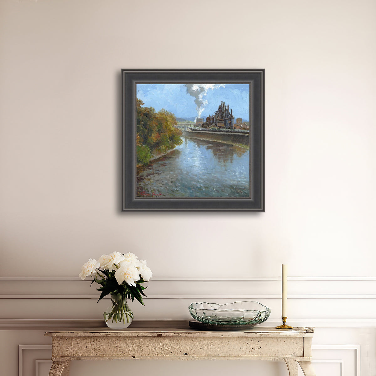 Bethlehem Steel from Lehigh River