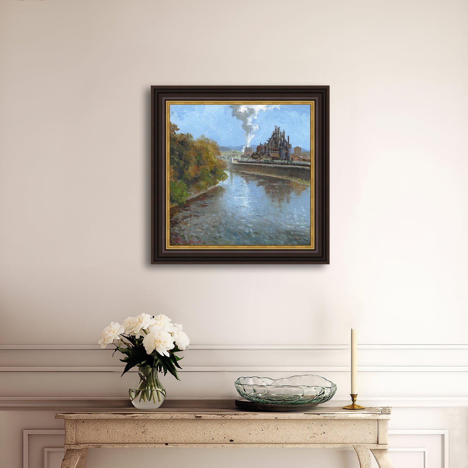 Bethlehem Steel from Lehigh River