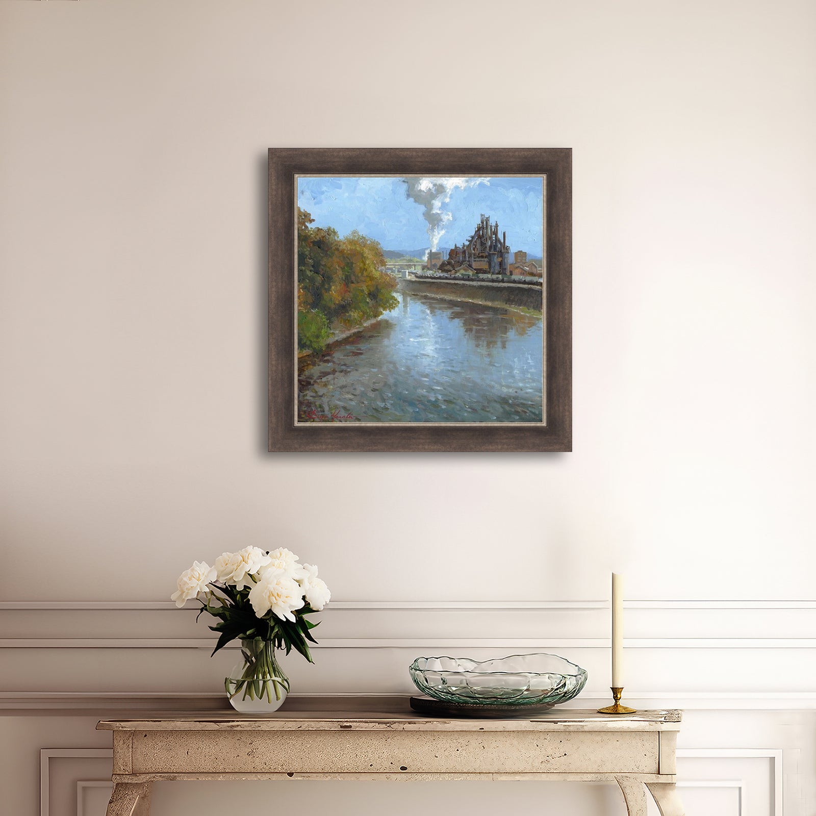 Bethlehem Steel from Lehigh River