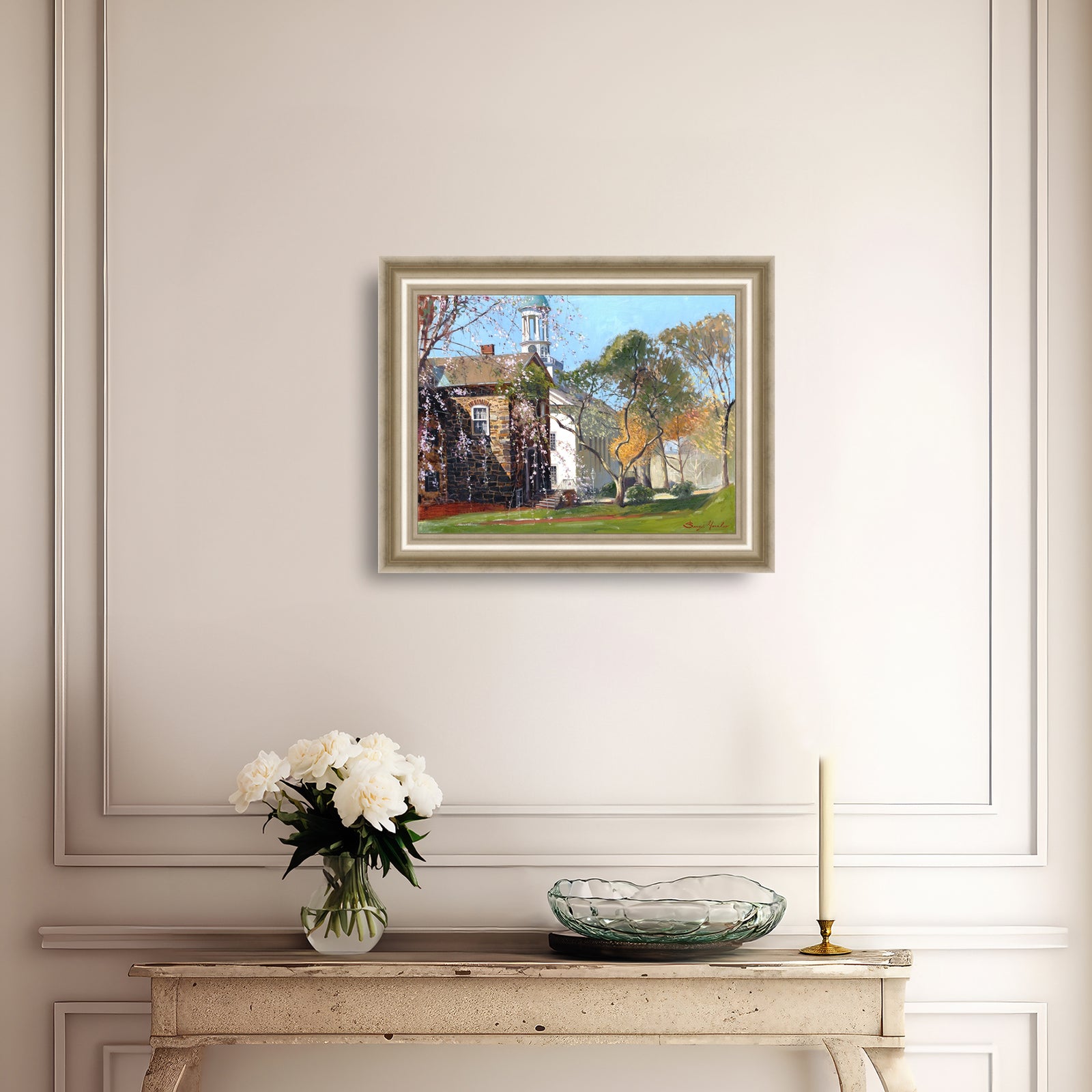 Old Chapel in Spring