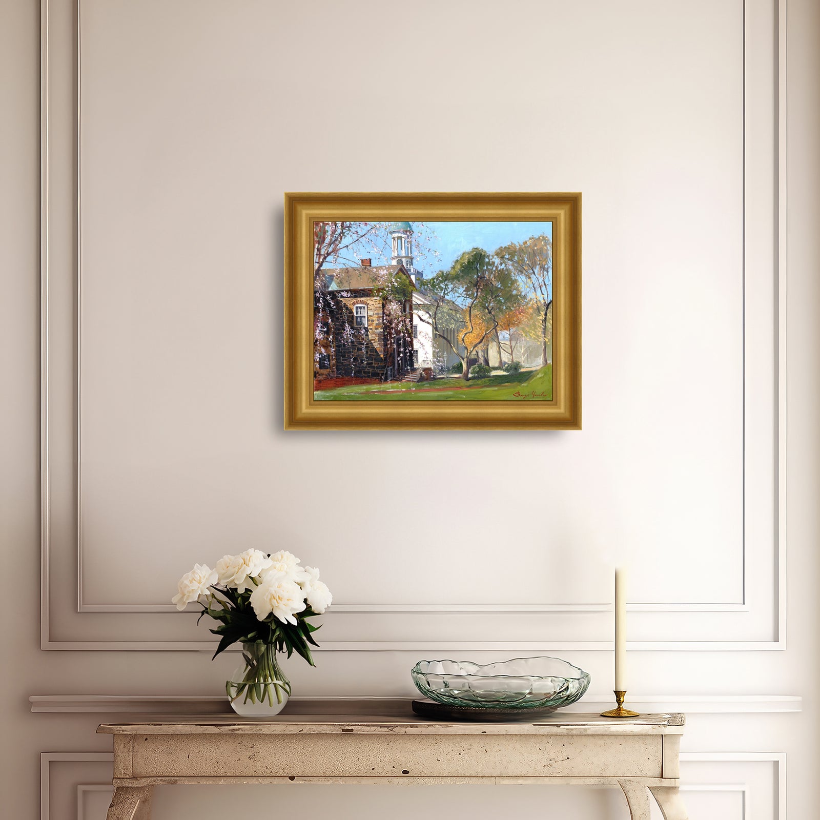 Old Chapel in Spring