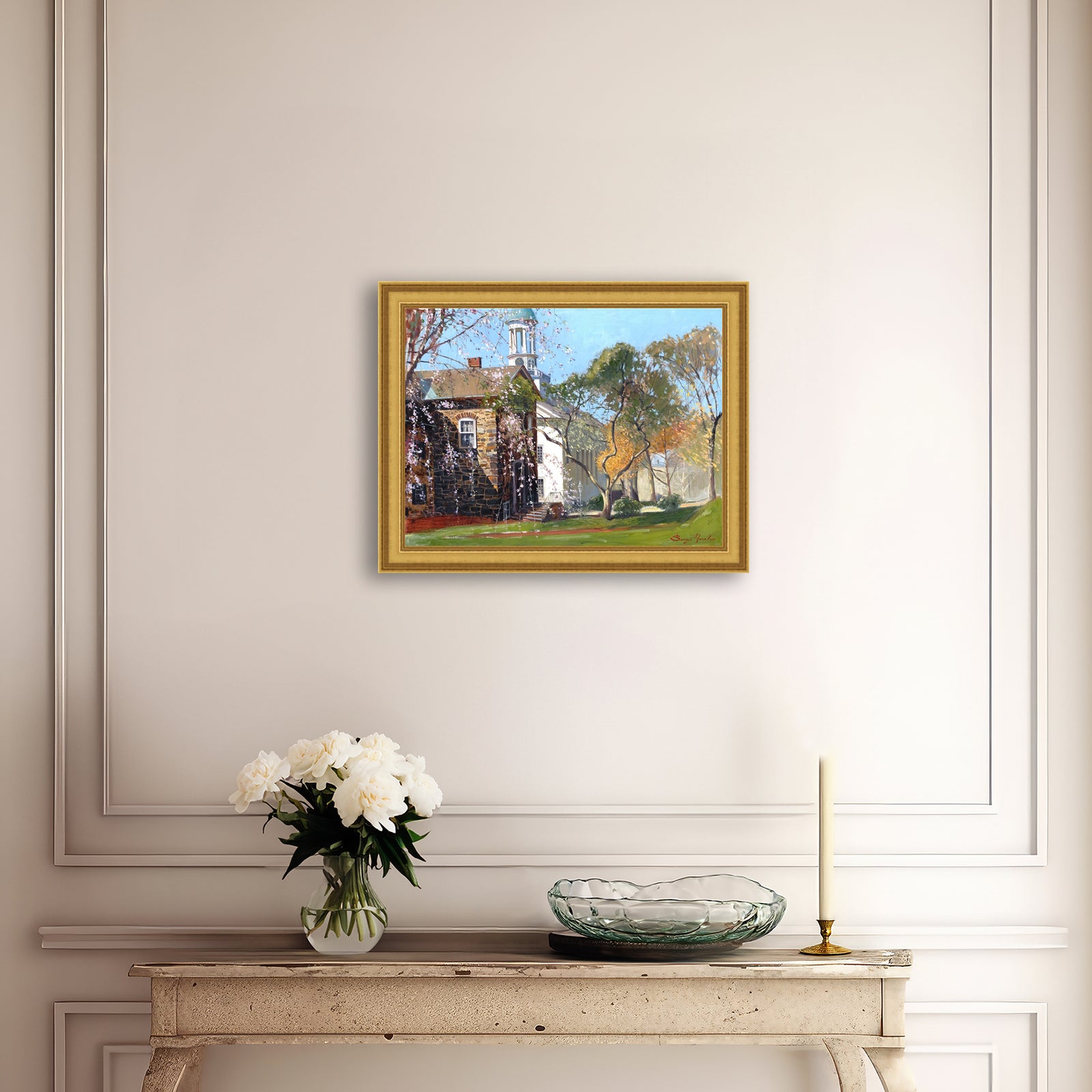 Old Chapel in Spring