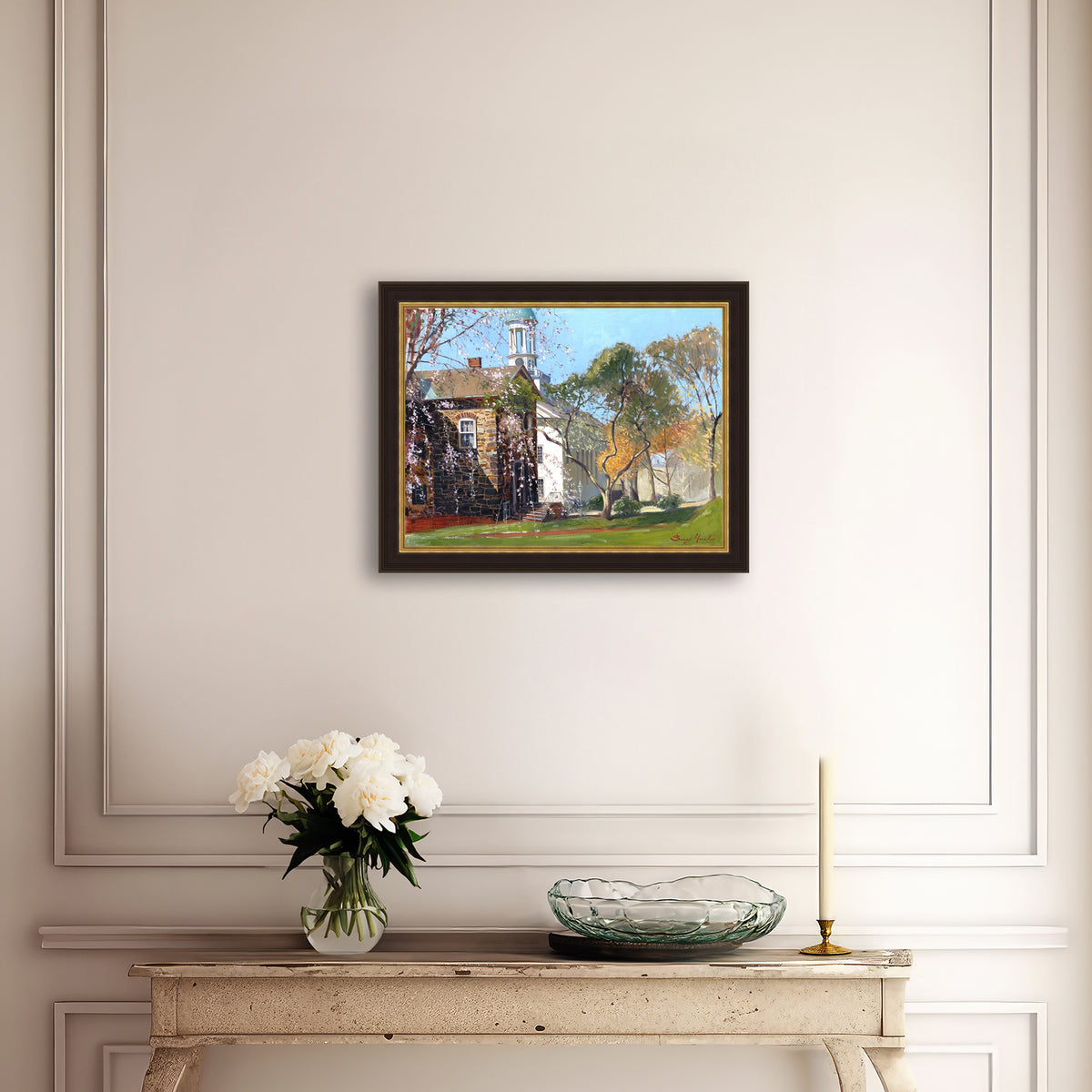 Old Chapel in Spring