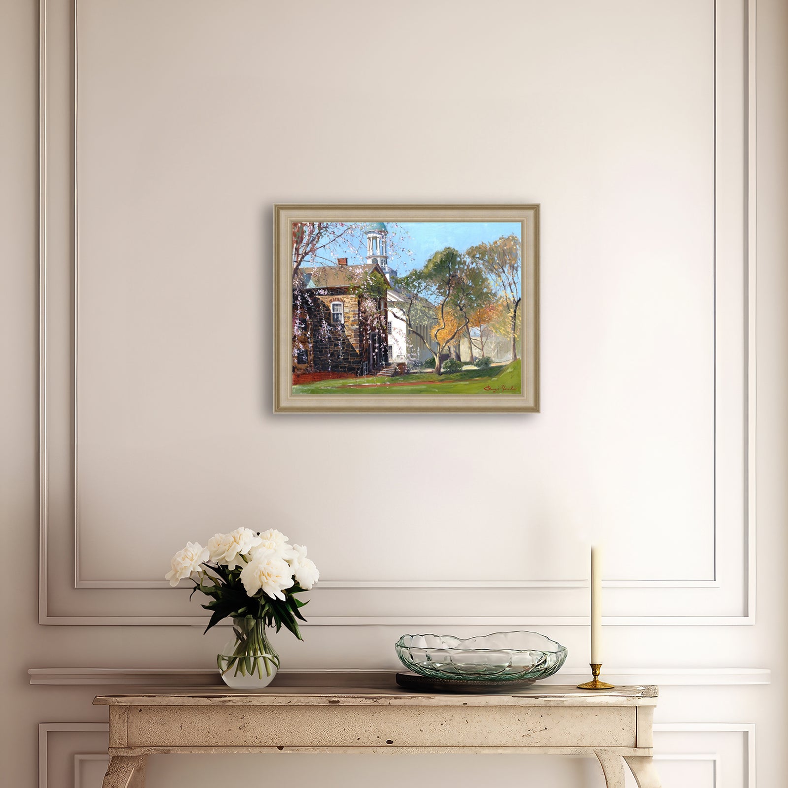 Old Chapel in Spring