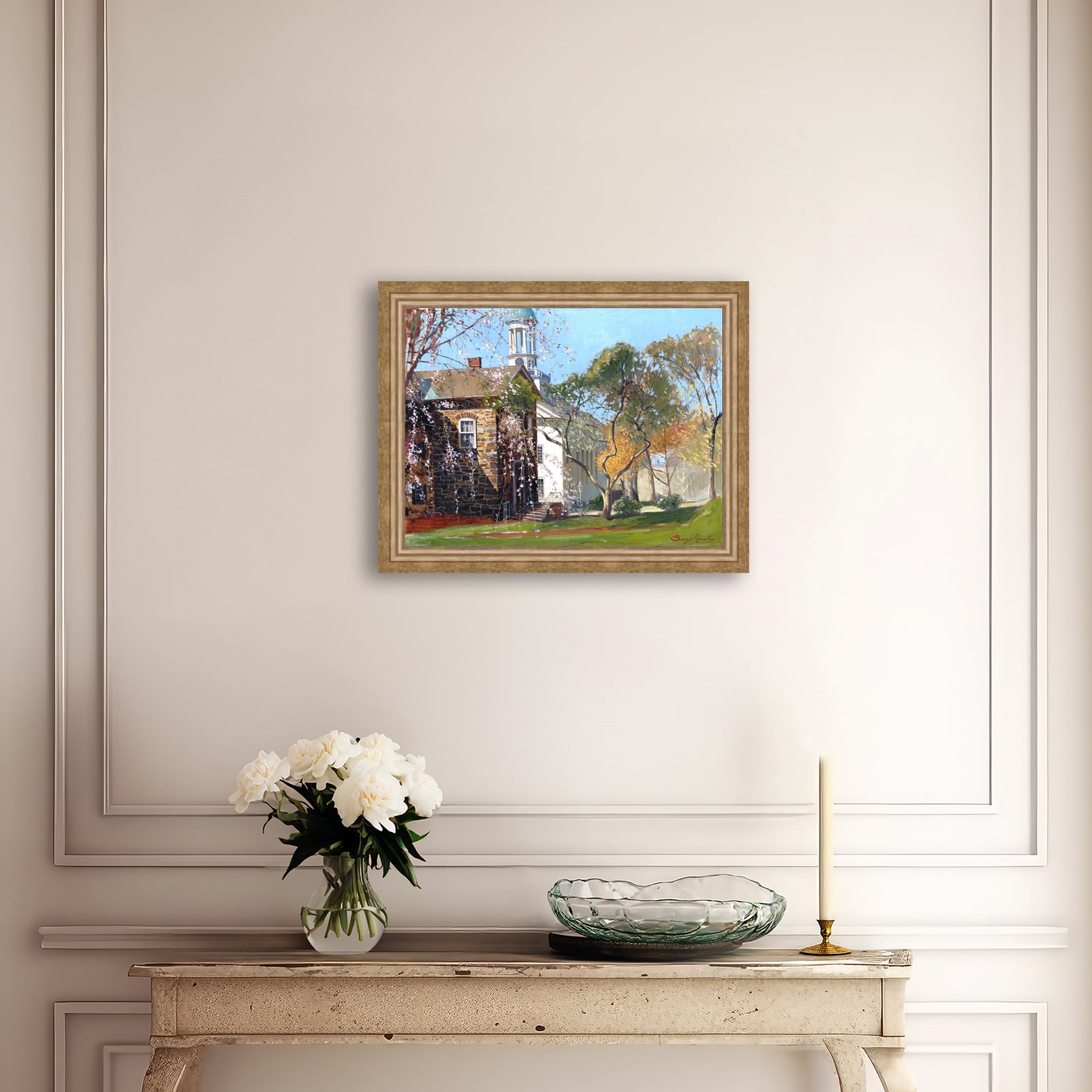 Old Chapel in Spring