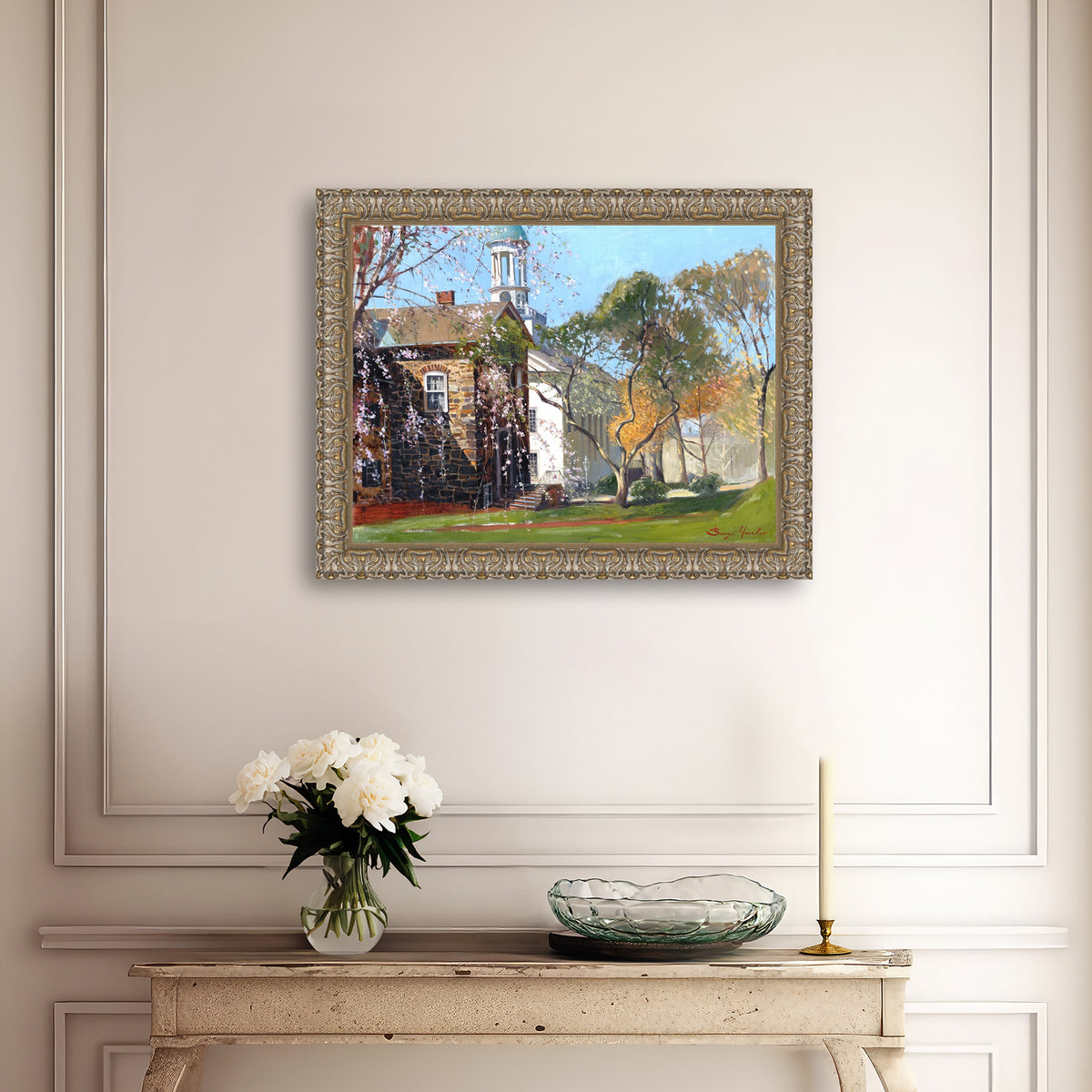 Old Chapel in Spring