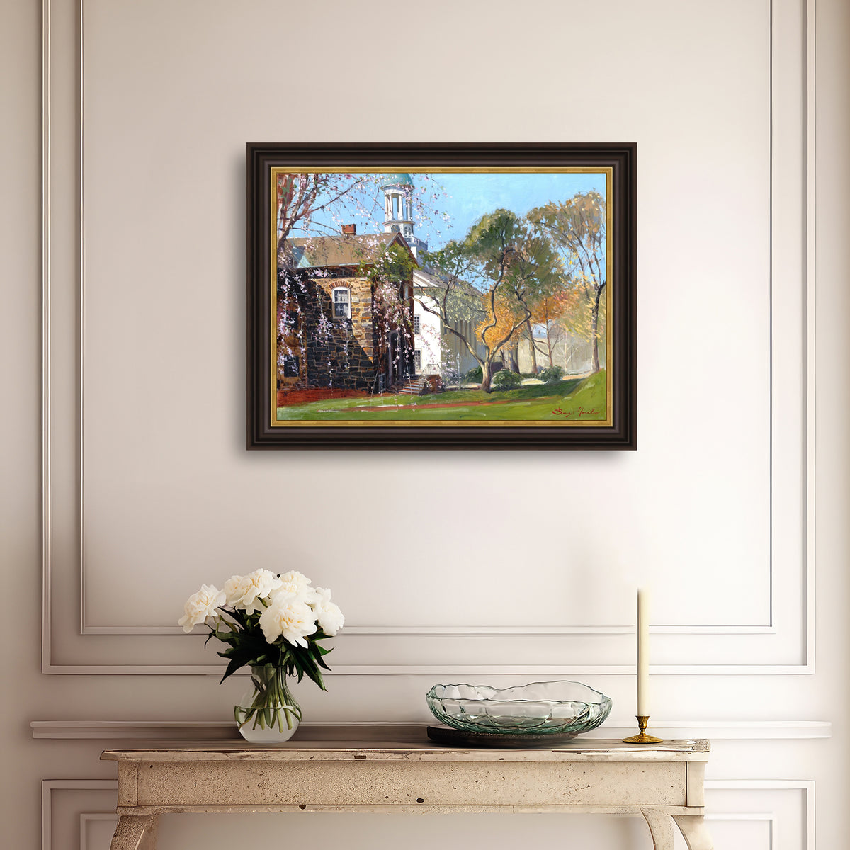 Old Chapel in Spring