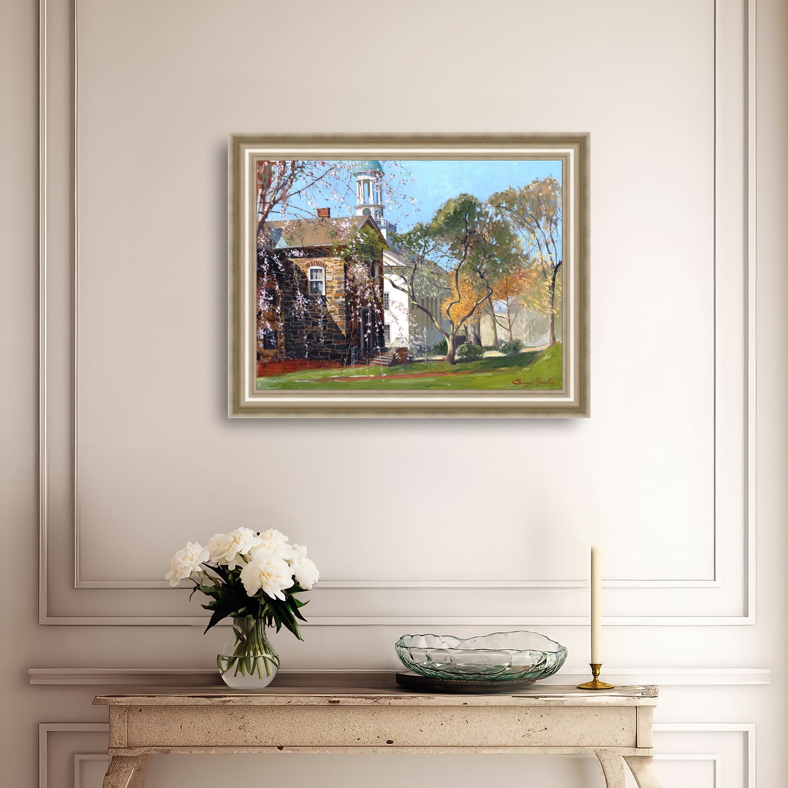 Old Chapel in Spring