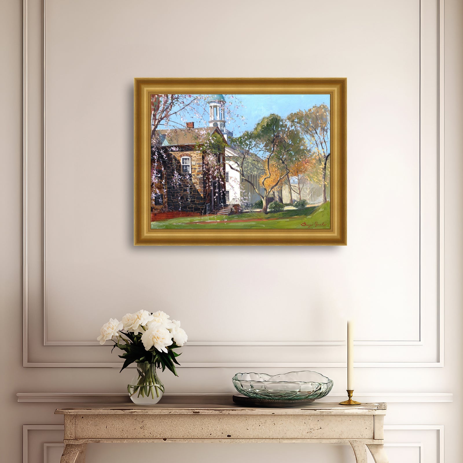 Old Chapel in Spring