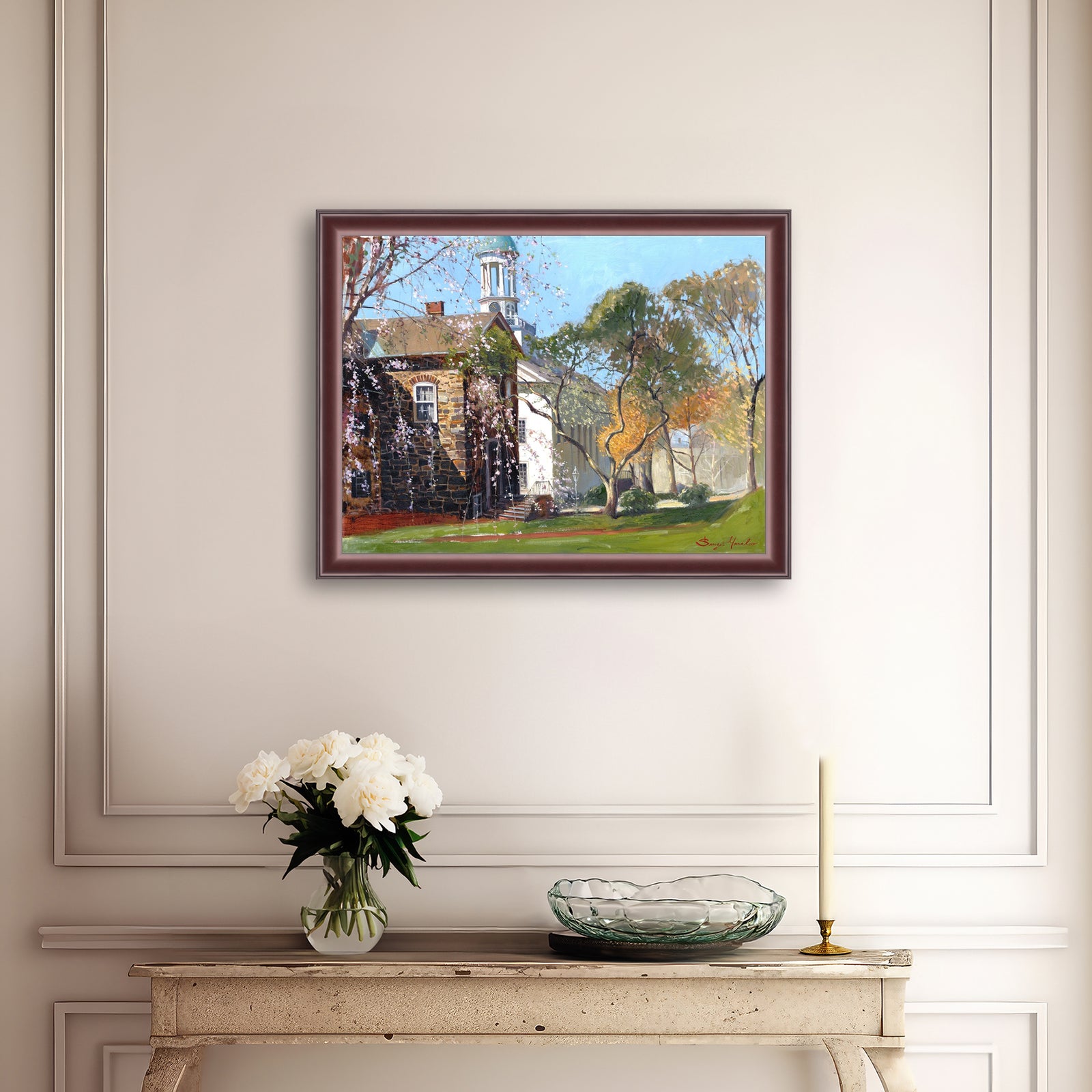 Old Chapel in Spring