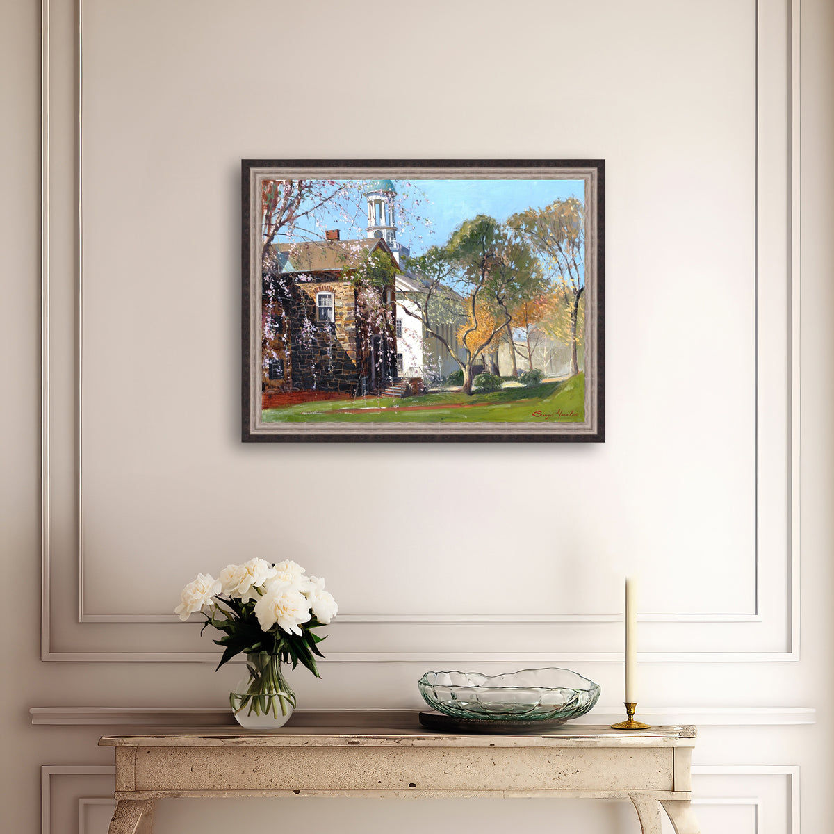 Old Chapel in Spring