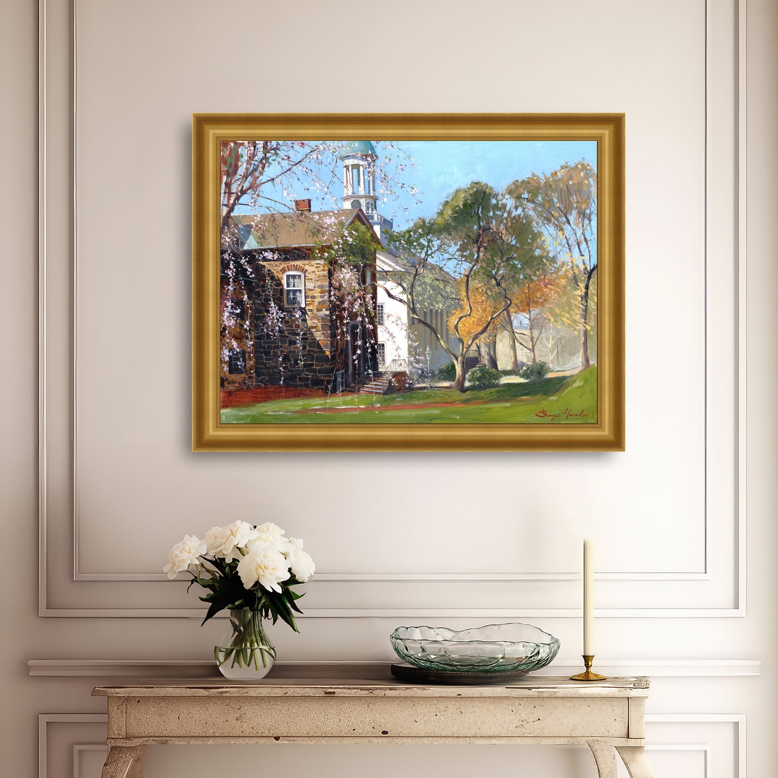 Old Chapel in Spring