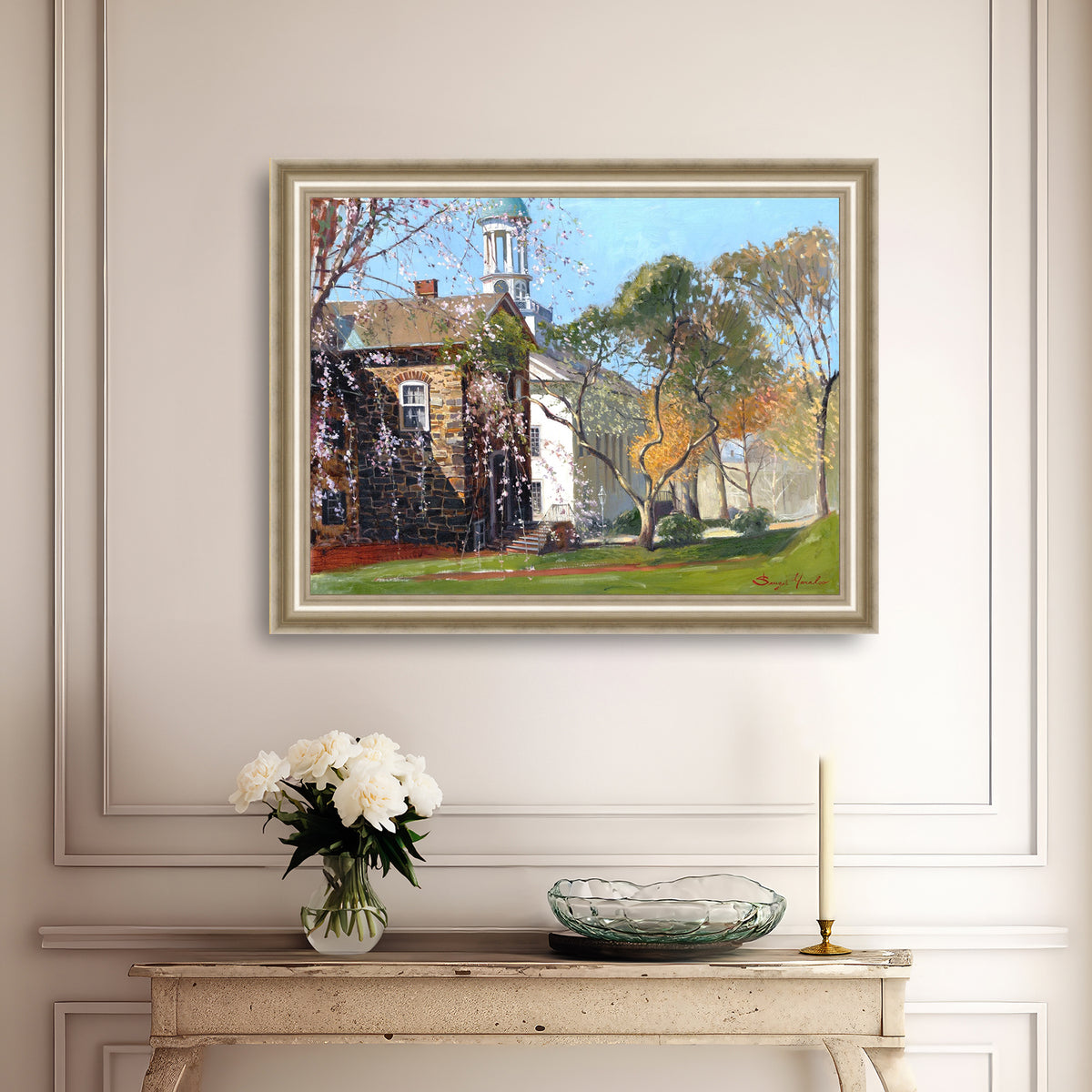 Old Chapel in Spring