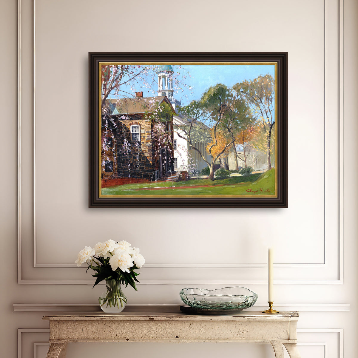 Old Chapel in Spring