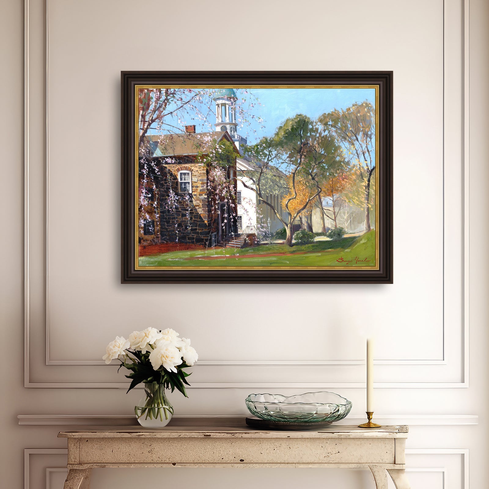 Old Chapel in Spring