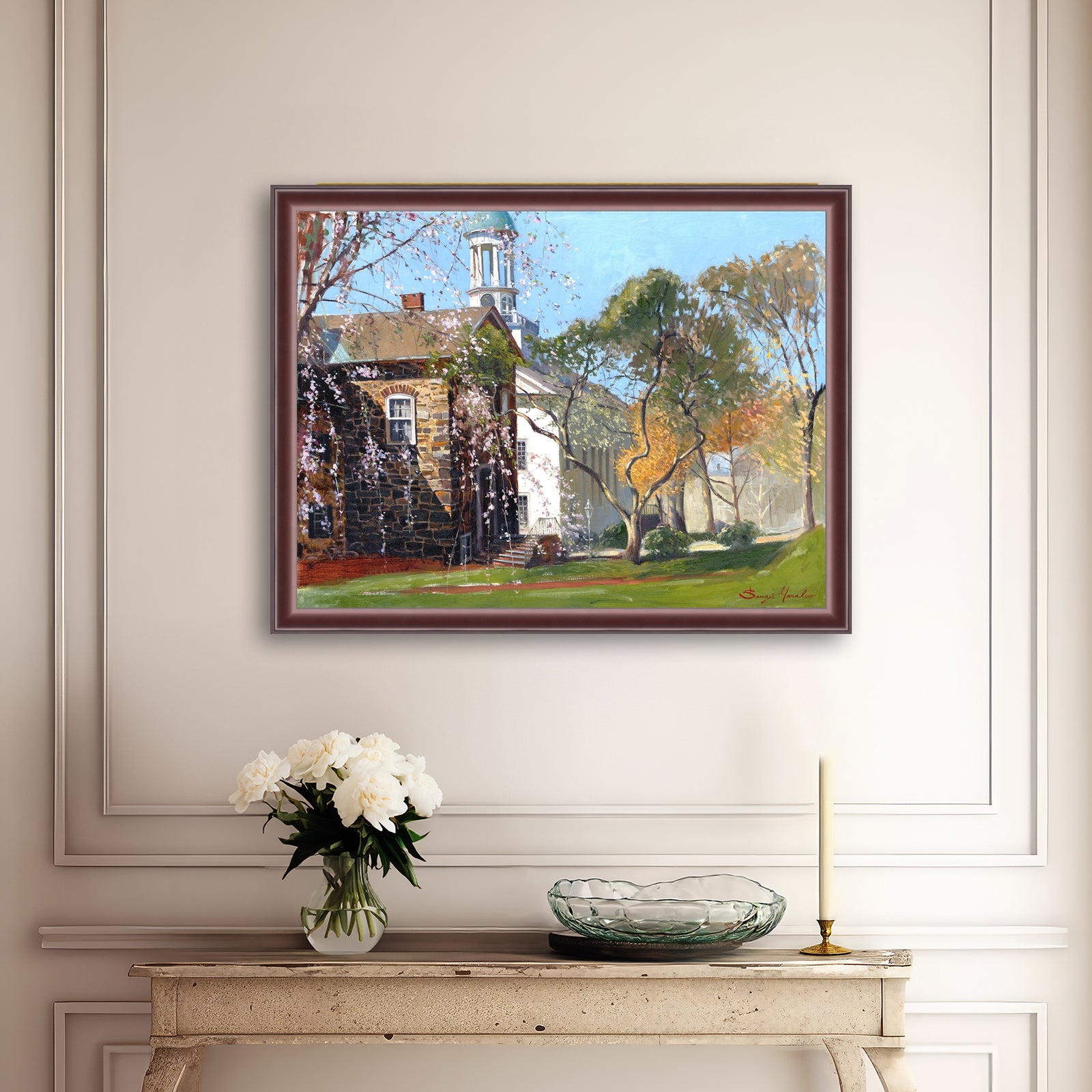 Old Chapel in Spring