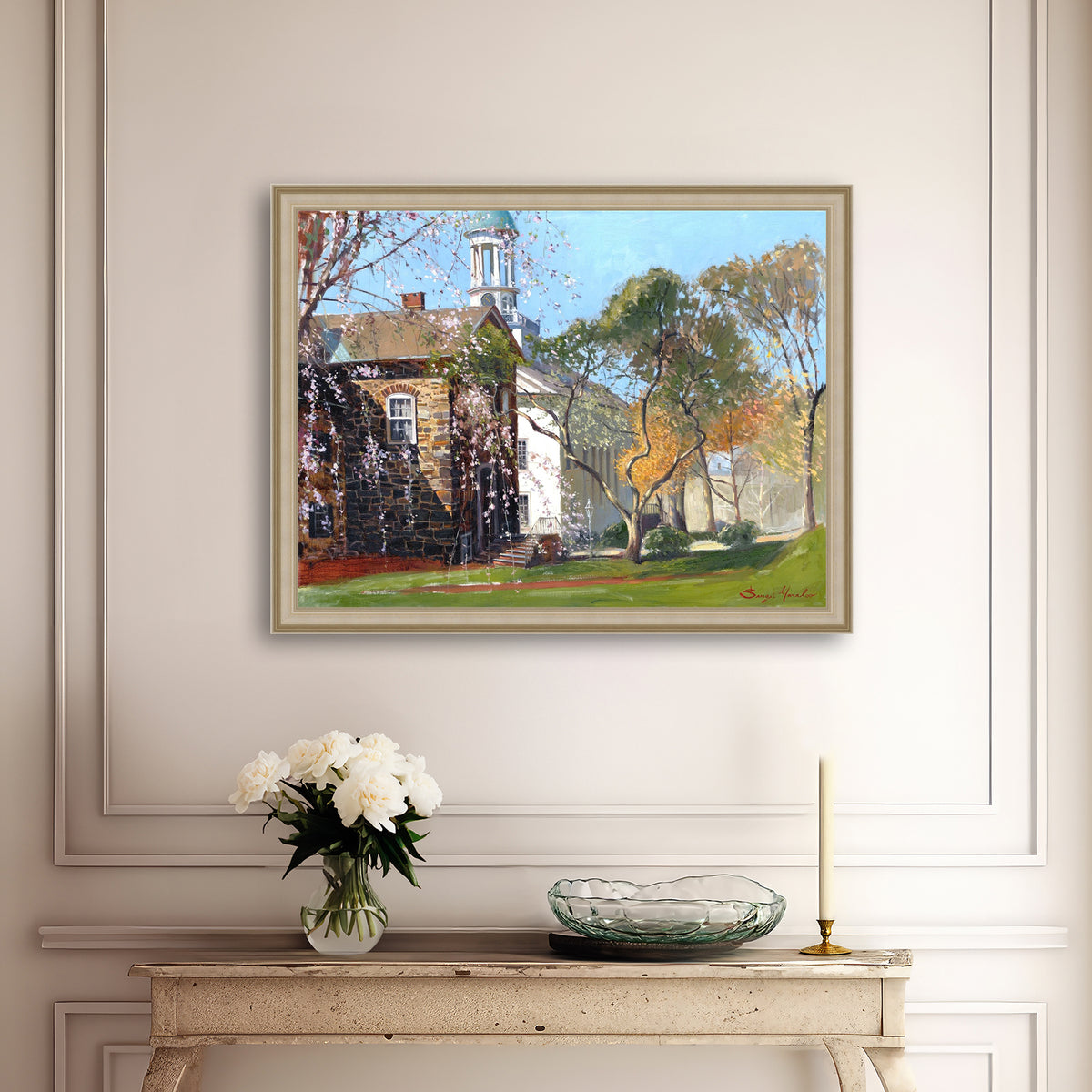 Old Chapel in Spring