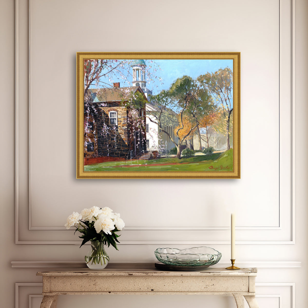 Old Chapel in Spring