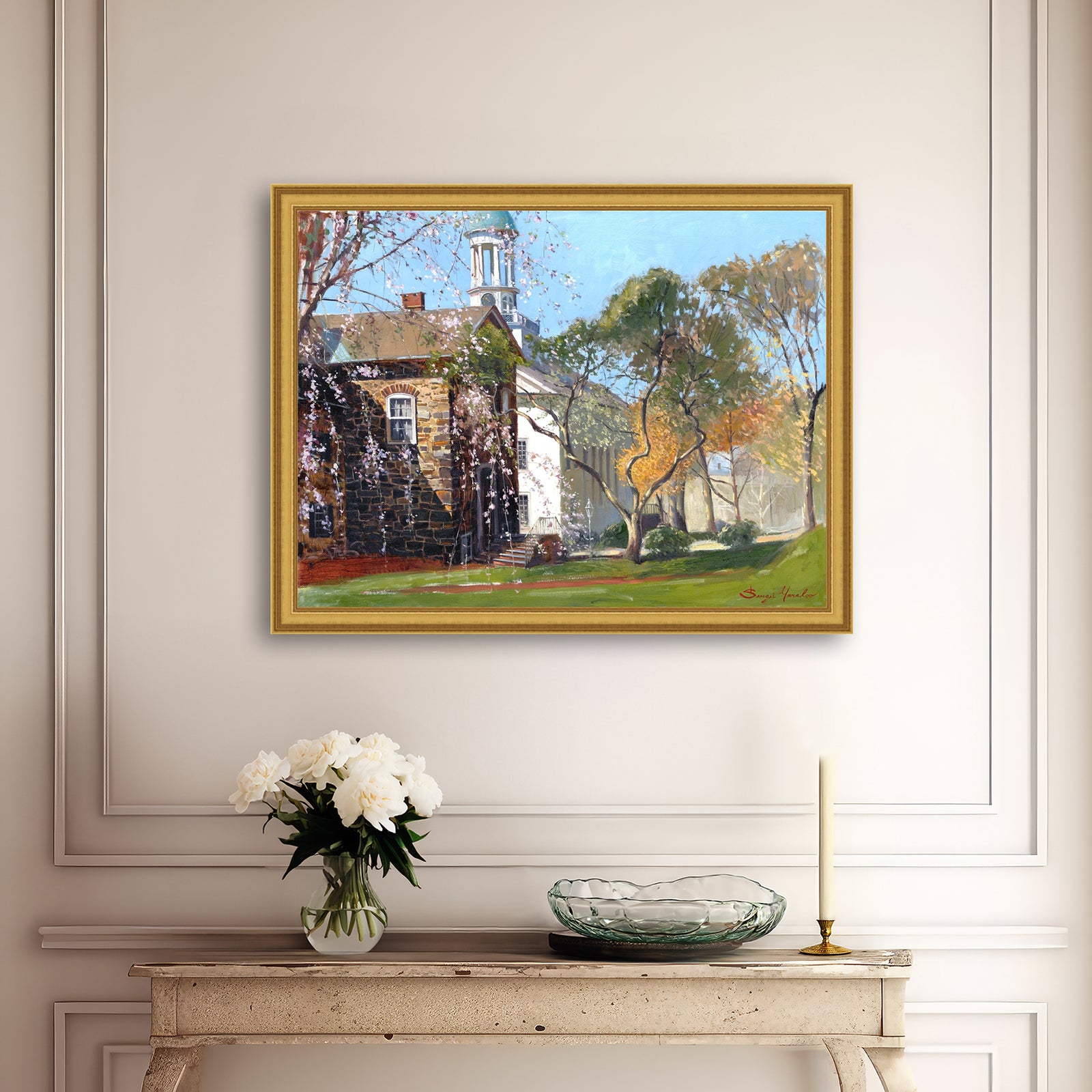 Old Chapel in Spring