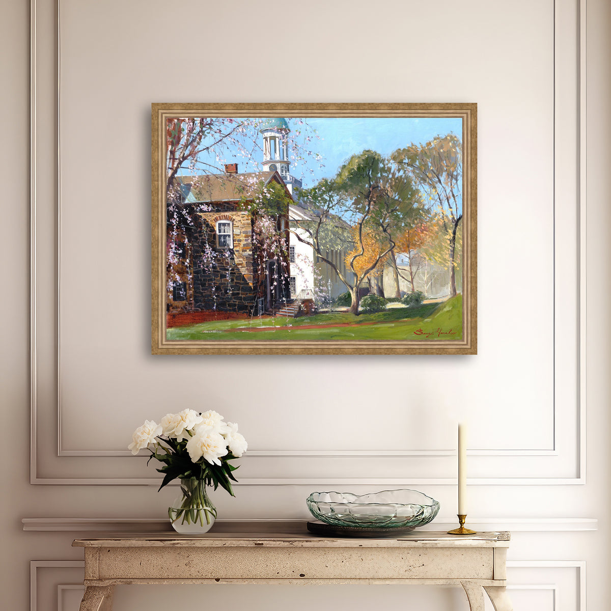 Old Chapel in Spring