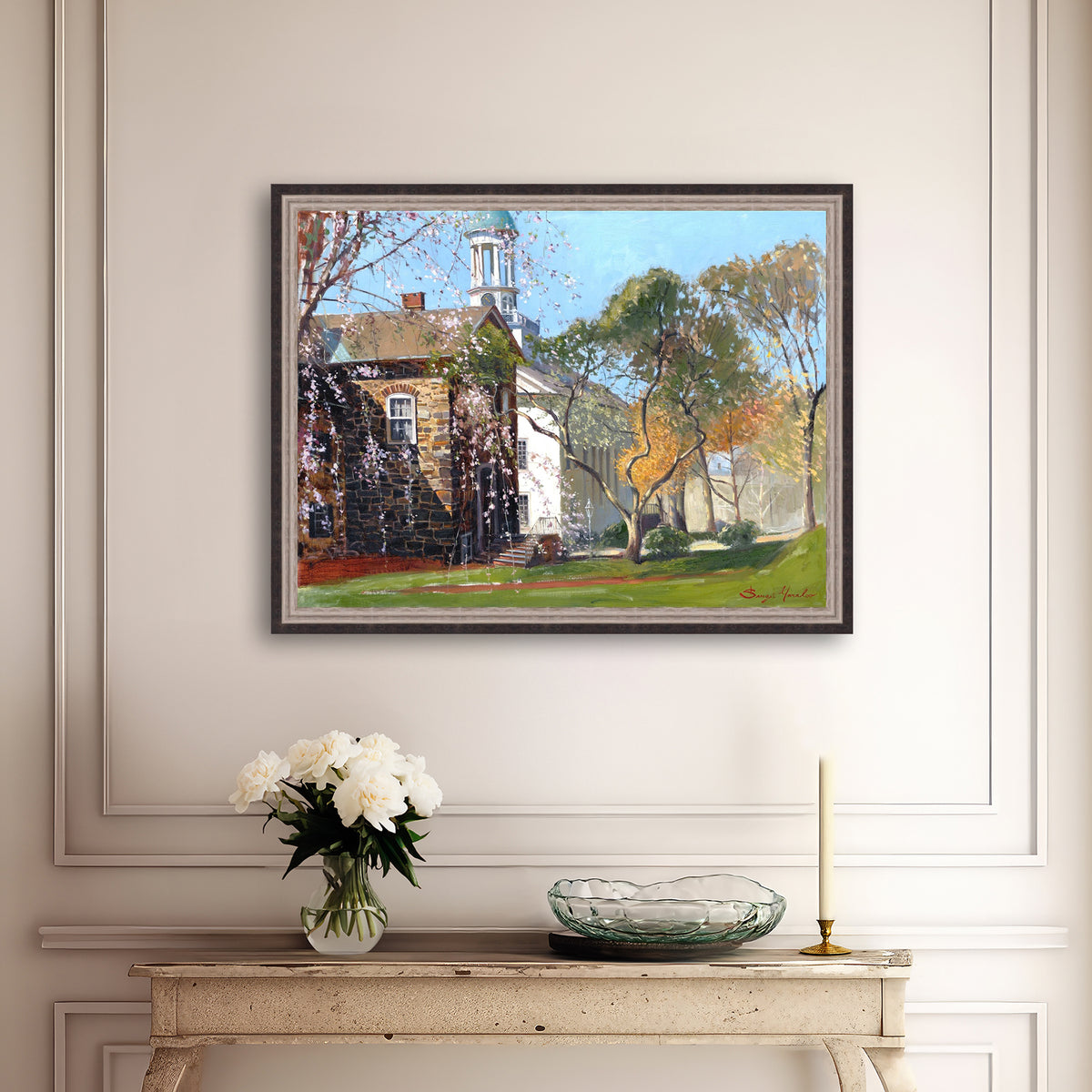 Old Chapel in Spring