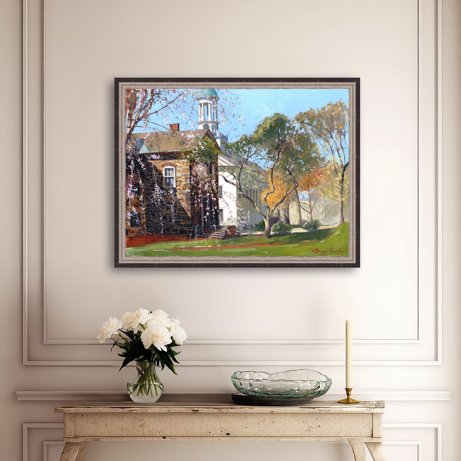 Old Chapel in Spring