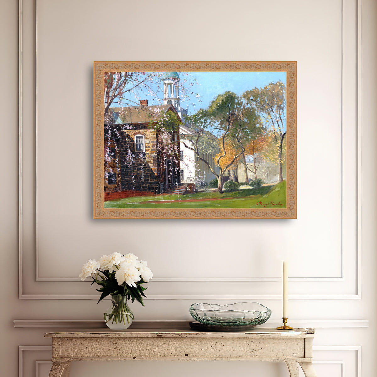 Old Chapel in Spring