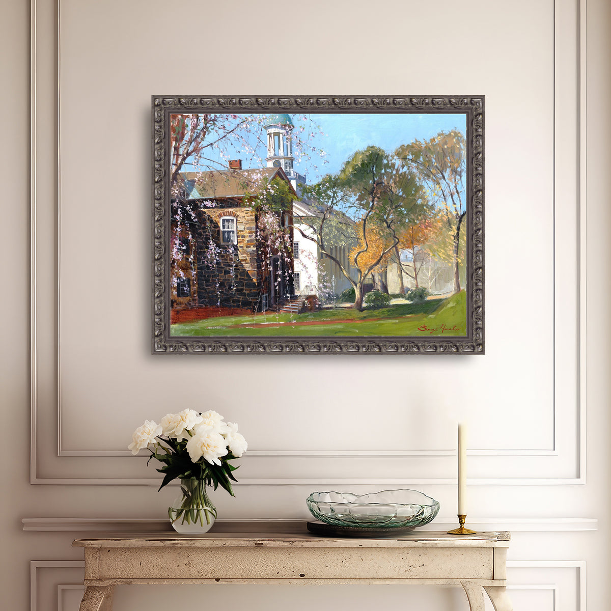 Old Chapel in Spring