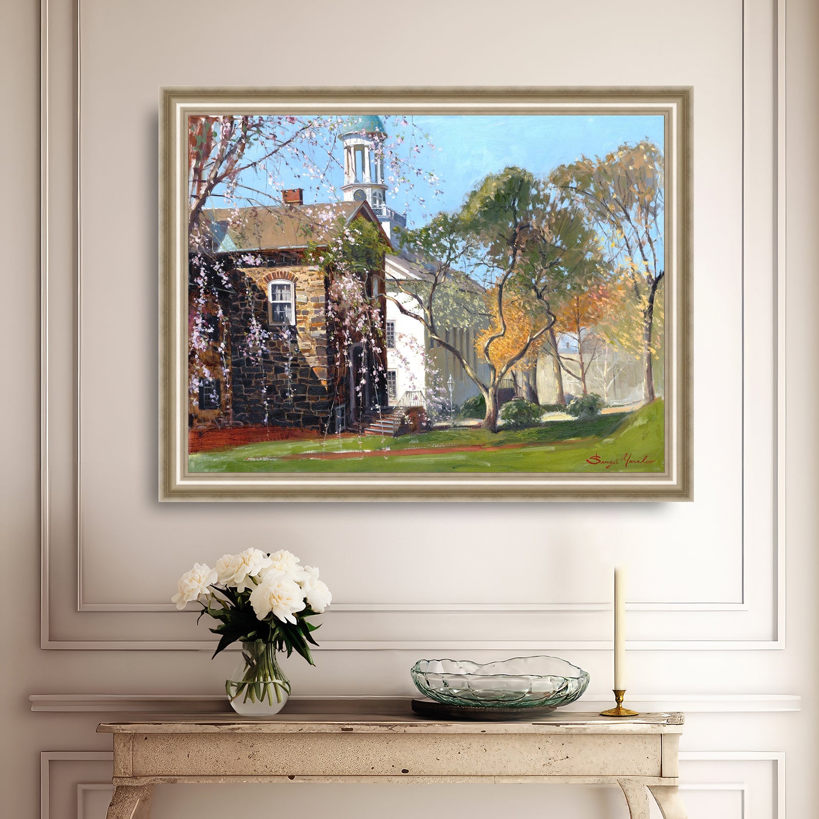 Old Chapel in Spring